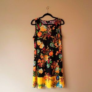 MSK size:large floral dress